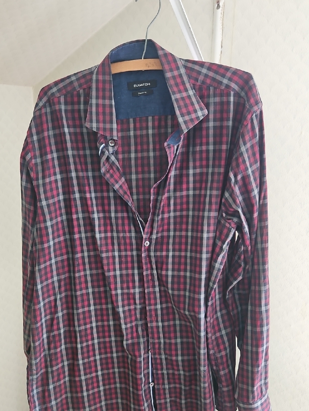 Bugatchi Cotton Shirt with  Trim